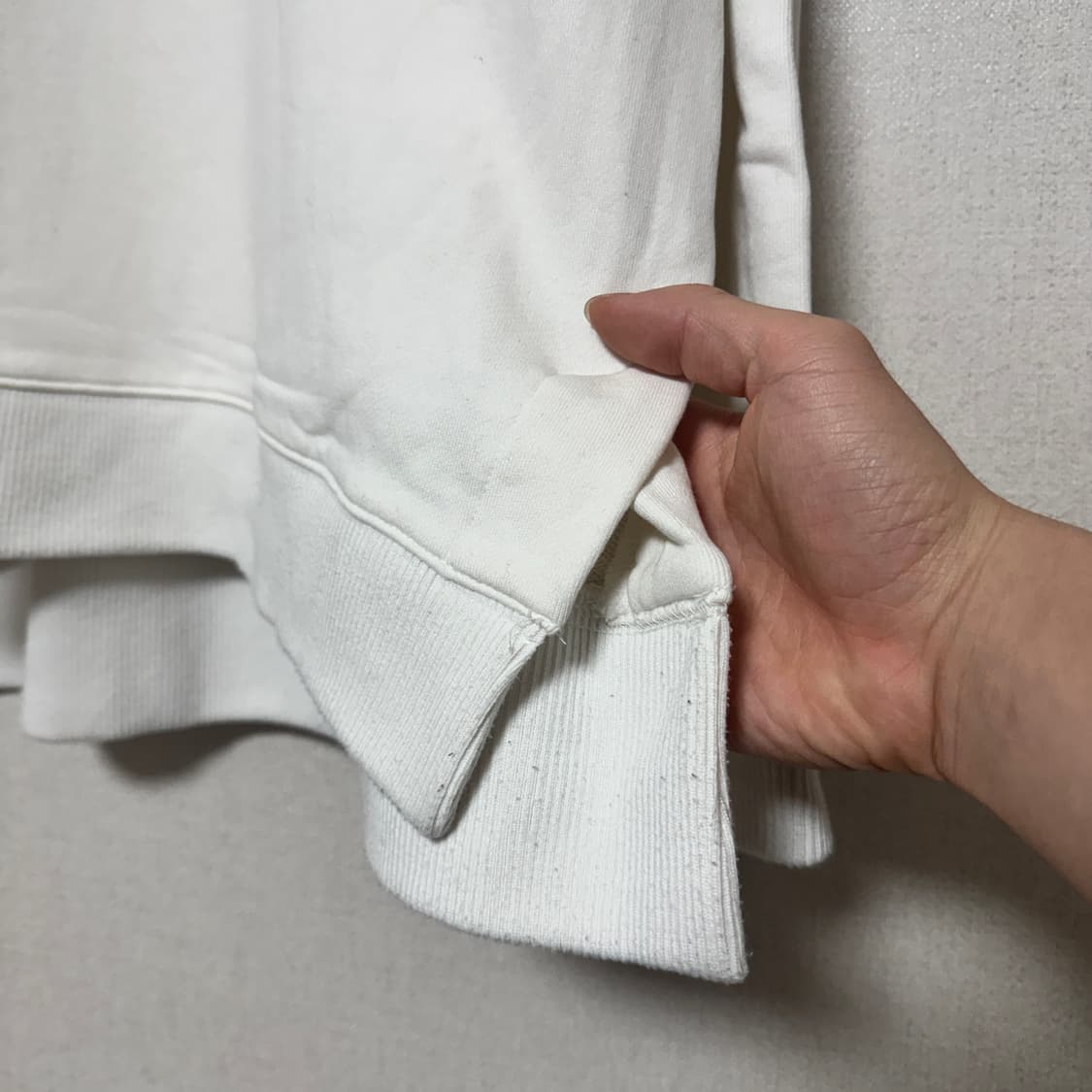 ILCORSO 아이보리 맨투맨 110 팝니다! 상품이미지5