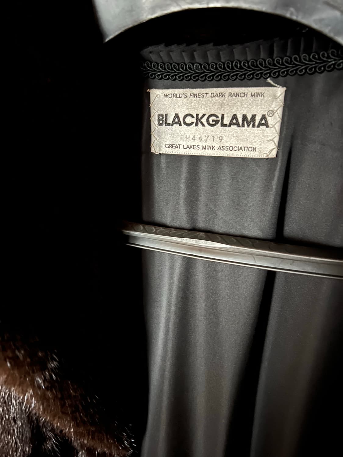 밍크코트 블랙글라마 상품이미지4