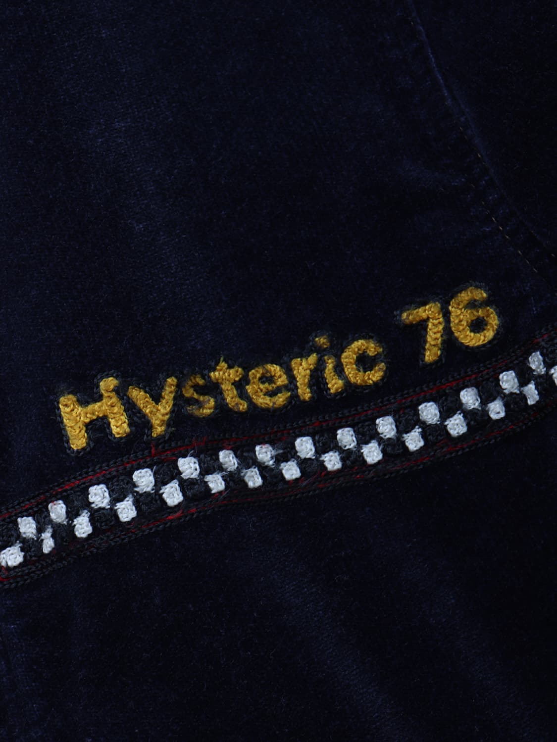 HYSTERIC GLAMOUR 90s Velour Jacket 상품이미지6