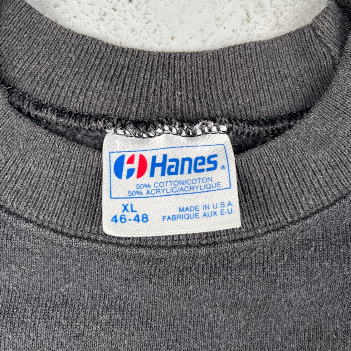 빈티지 레이더스 리얼 맨 웨어 블랙 래글런 스웻셔츠 상품이미지4