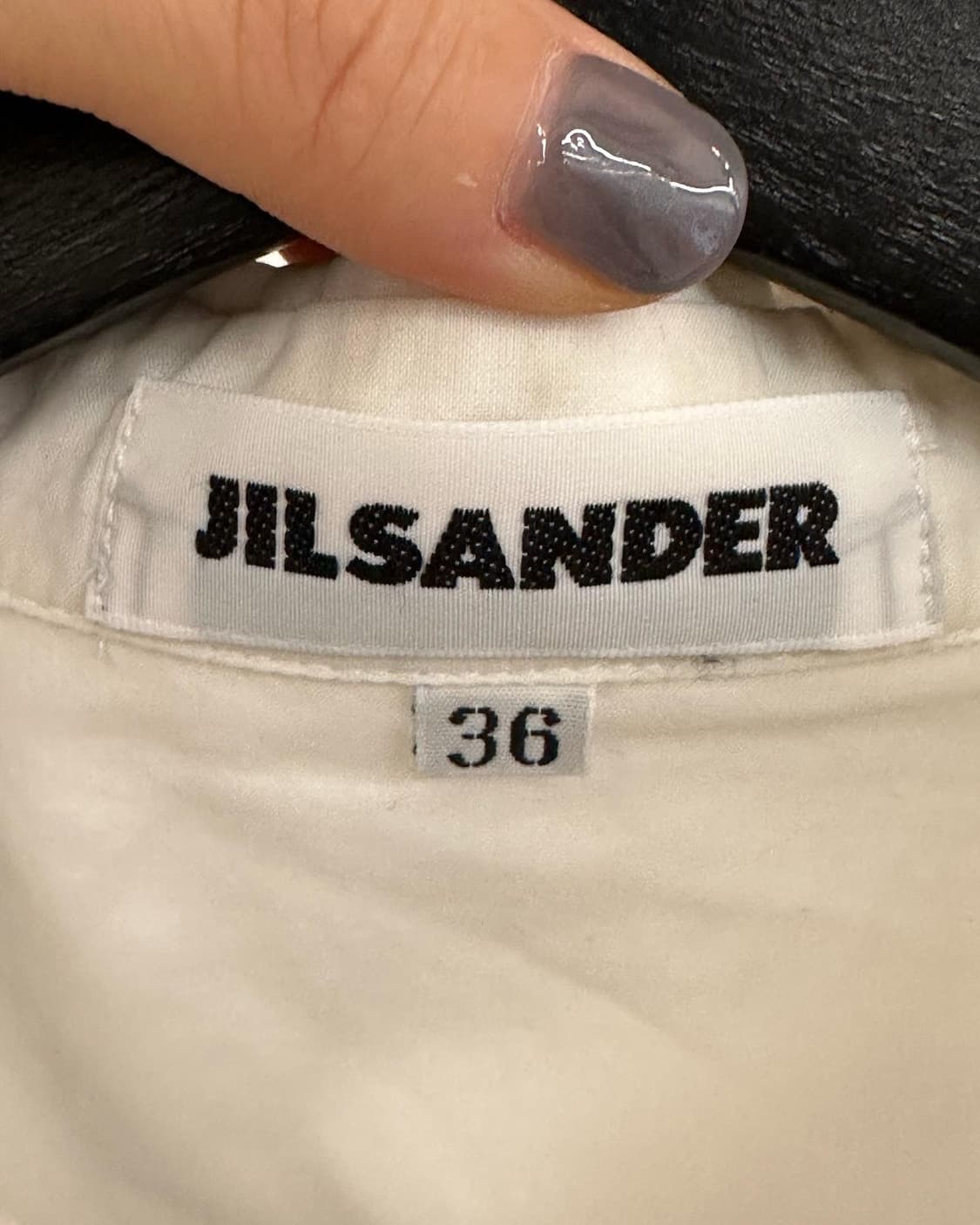 질샌더 화이트 코튼 셔츠  상품이미지8