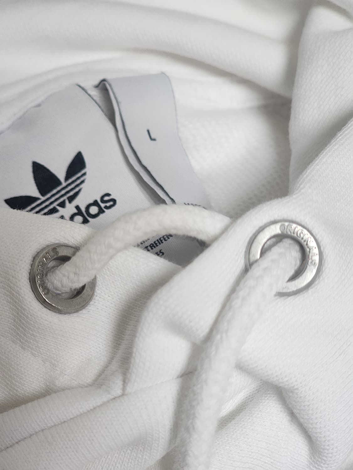 아디다스 후드티 L (화이트) 상품이미지6