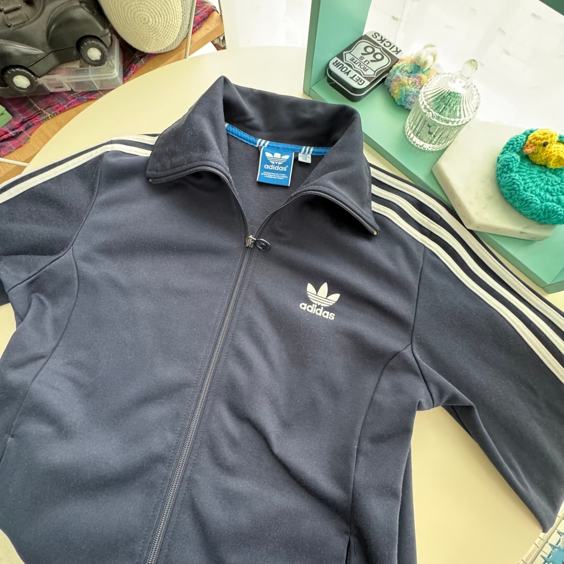 아디다스 네이비 불꽃자수로고 유로파 져지 105 상품이미지1