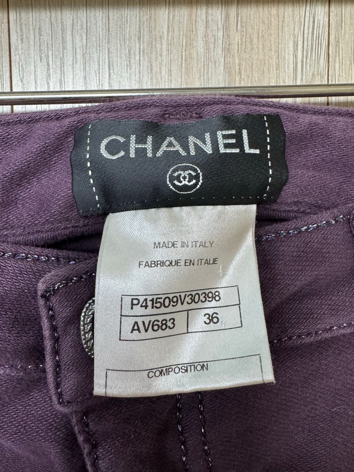 샤넬 바지 36사이즈 상품이미지3