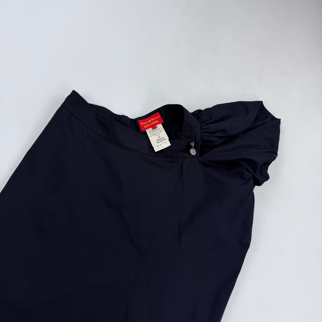 비비안웨스트우드 레드라벨 언발란스 네이비스커트 상품이미지2