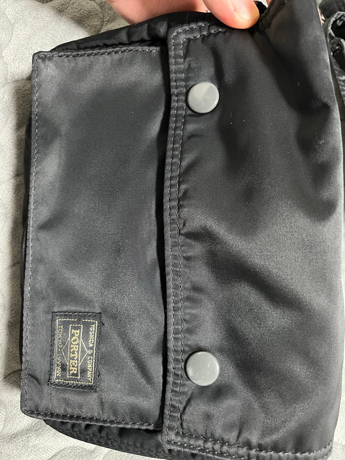 Porter 요시다 포터 탱커 스냅 숄더백 블랙 상품이미지3