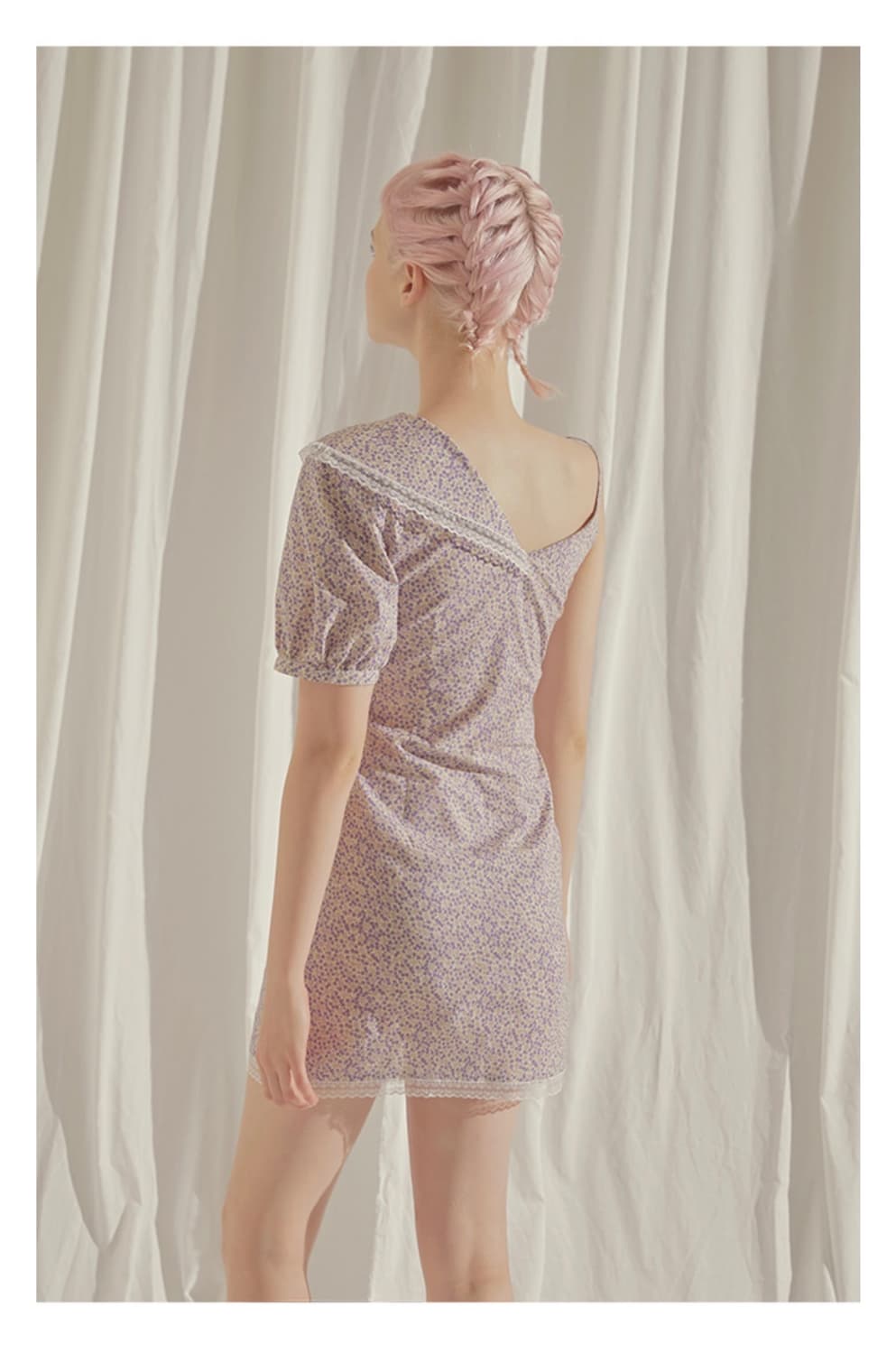 마가린핑거스 asymmetry lace one-piece 새상품 상품이미지6