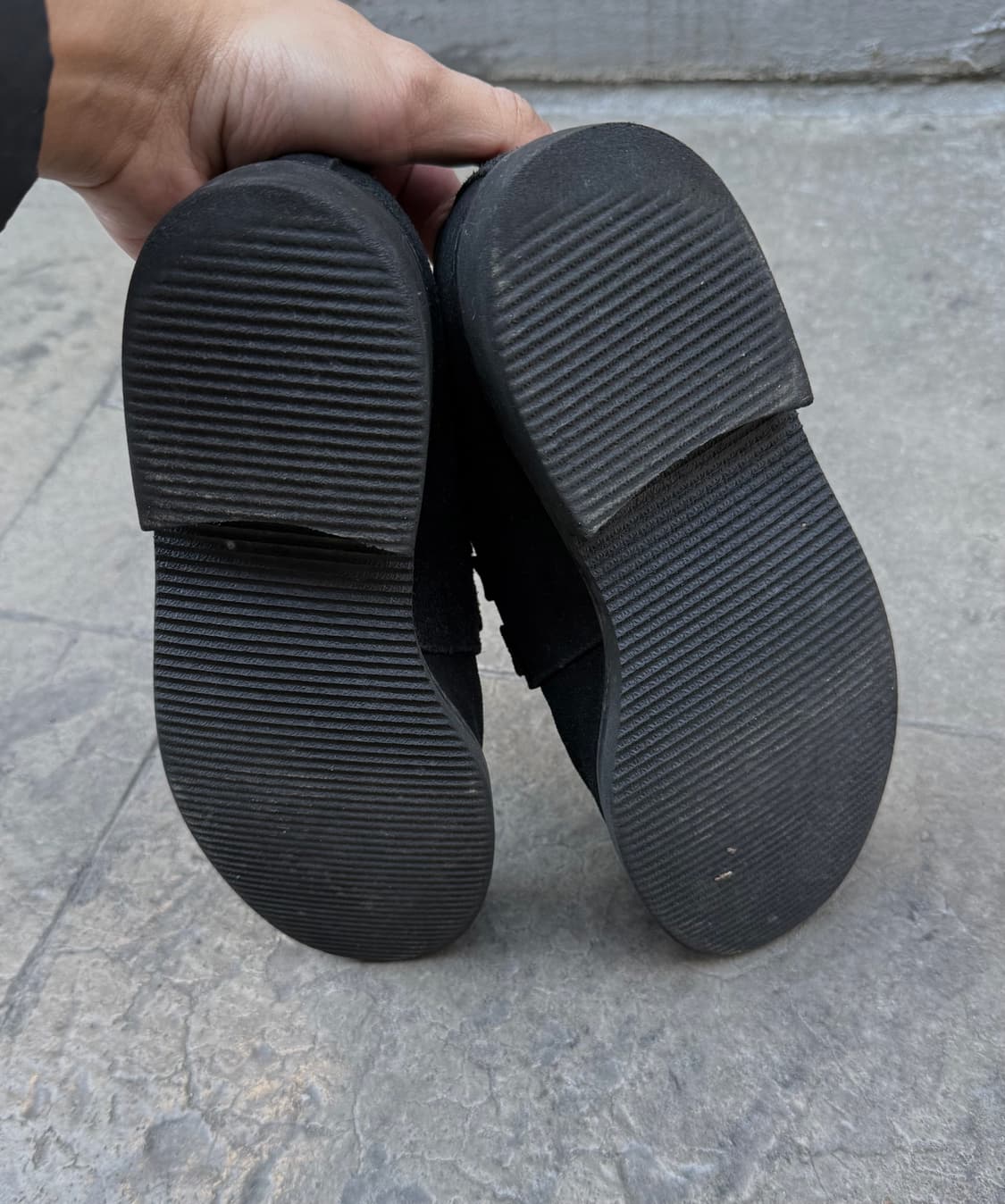 꼼데가르송 옴므 밀리터리 스웨이드 더비 슈즈 상품이미지4