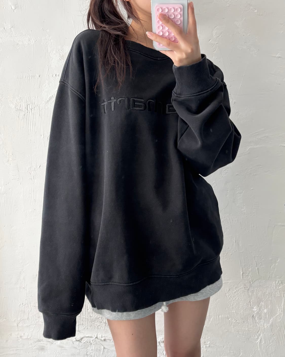 Carhartt 칼하트 WIP 블랙컬러 스웻셔츠 맨투맨 상품이미지6