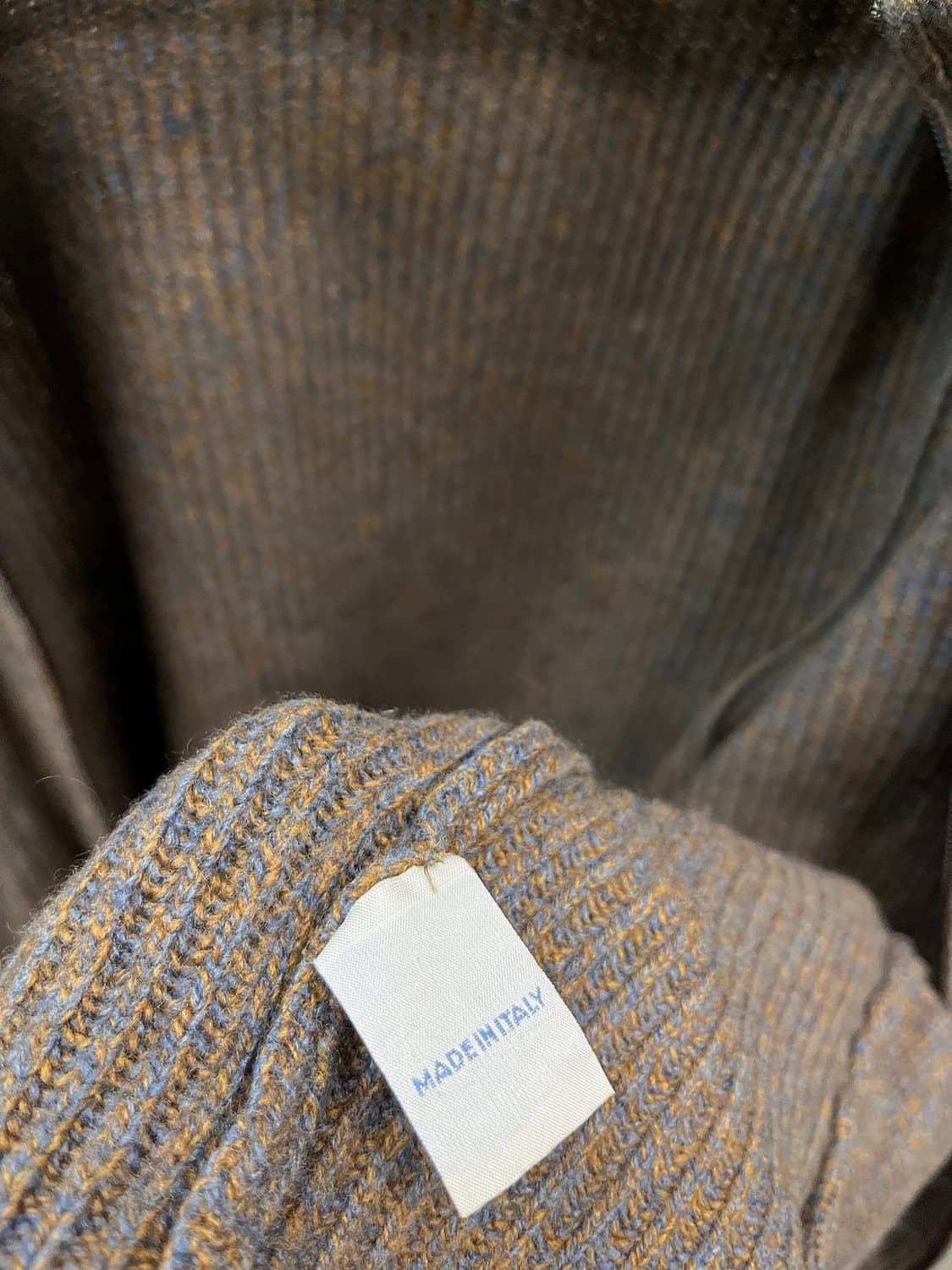 115) 조르지오베네티 캐시미어 니트집업  상품이미지5