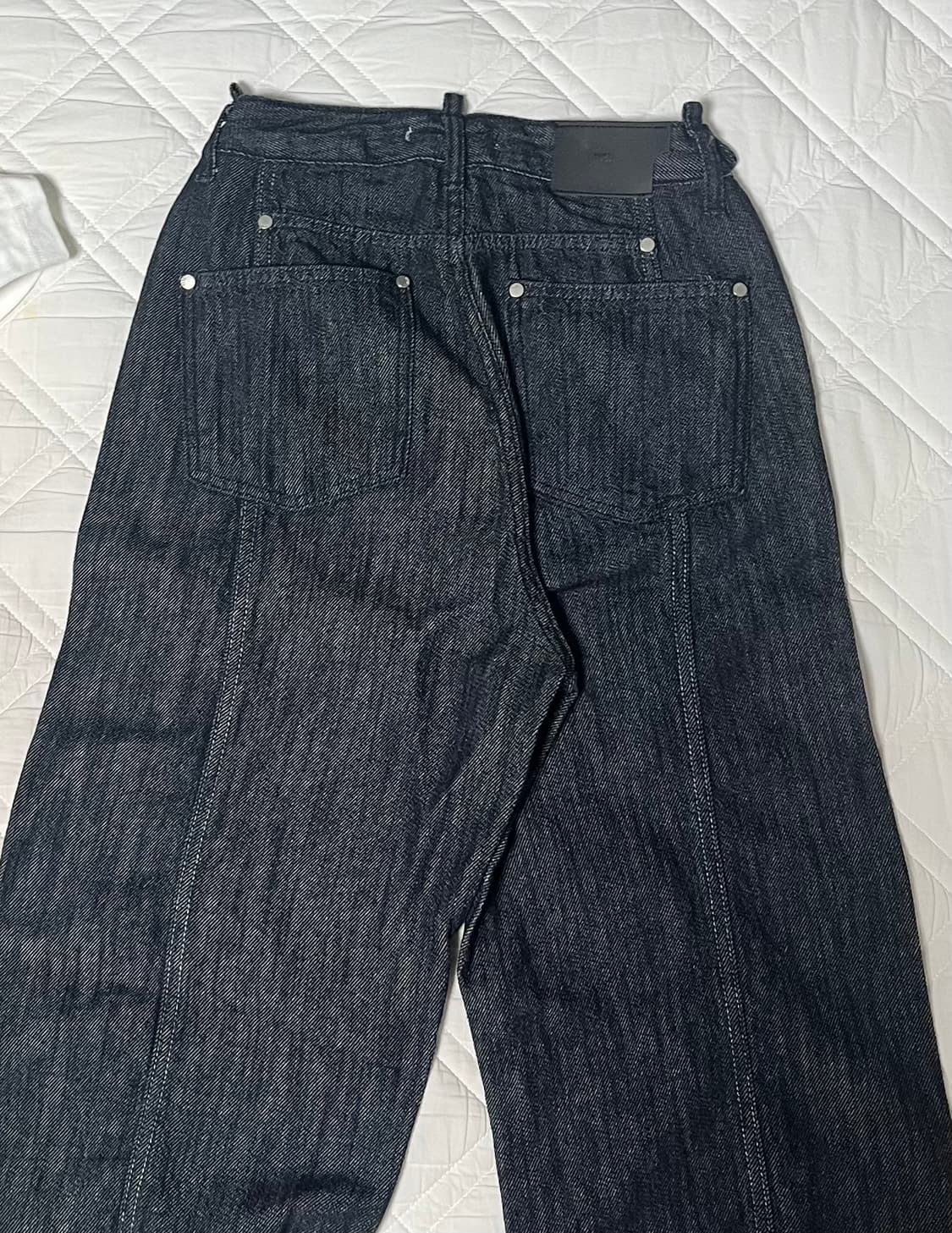 YUSE 유즈 생지 데님 팬츠 상품이미지2