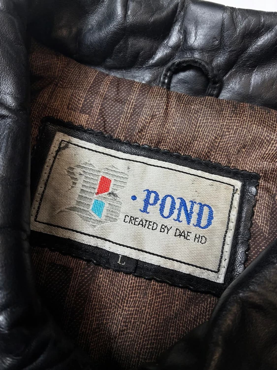 POND 90's 봄버 가죽 항공 자켓 PN8175 상품이미지7