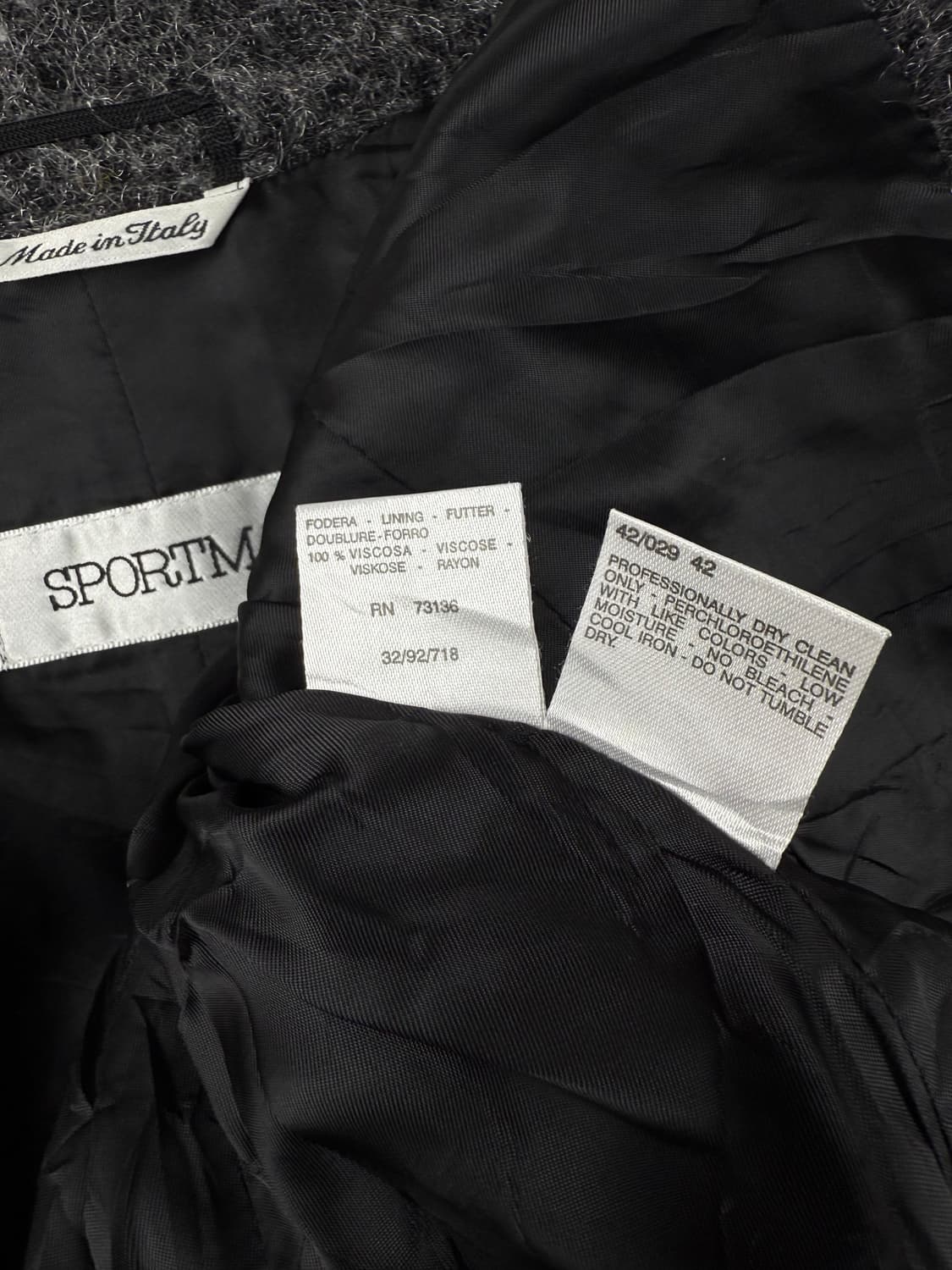 sportmax 히든버튼 모헤어 울 자켓 상품이미지7