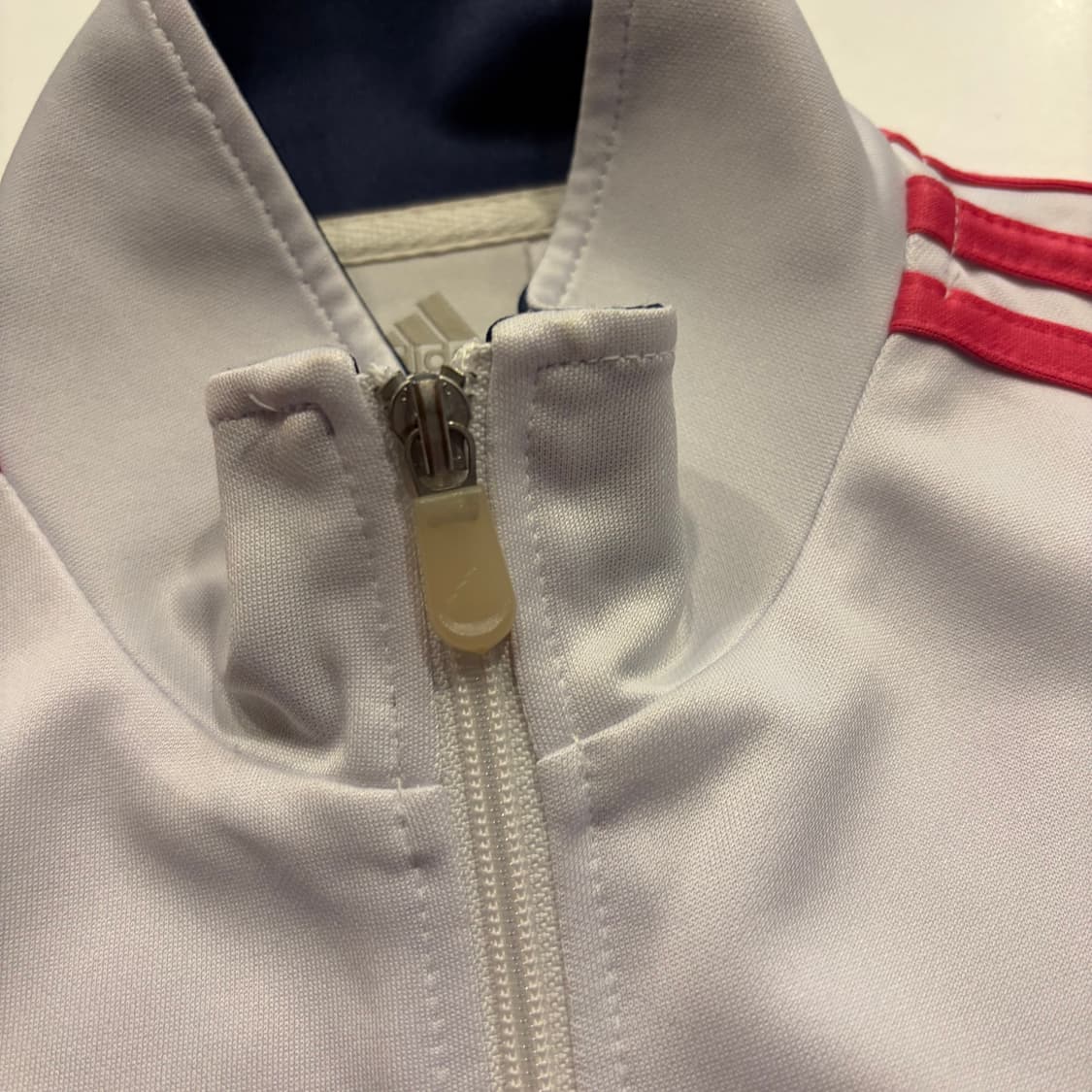 [95] 09s 아디다스 삼선 트랙탑 화이트 핑크 C712 상품이미지5