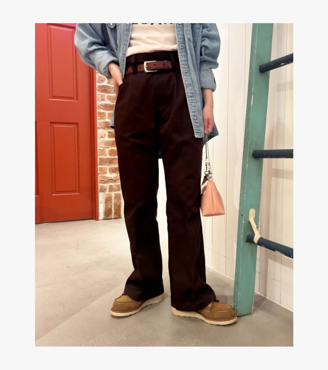 DICKIES X BEAMS BOY - 25SS WORK FLARE PT 상품이미지2