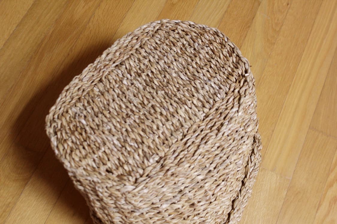 빈티지 내추럴 바구니 인테리어소품 빈티지소품 레트로소품 엔틱소품 수납함 상품이미지5