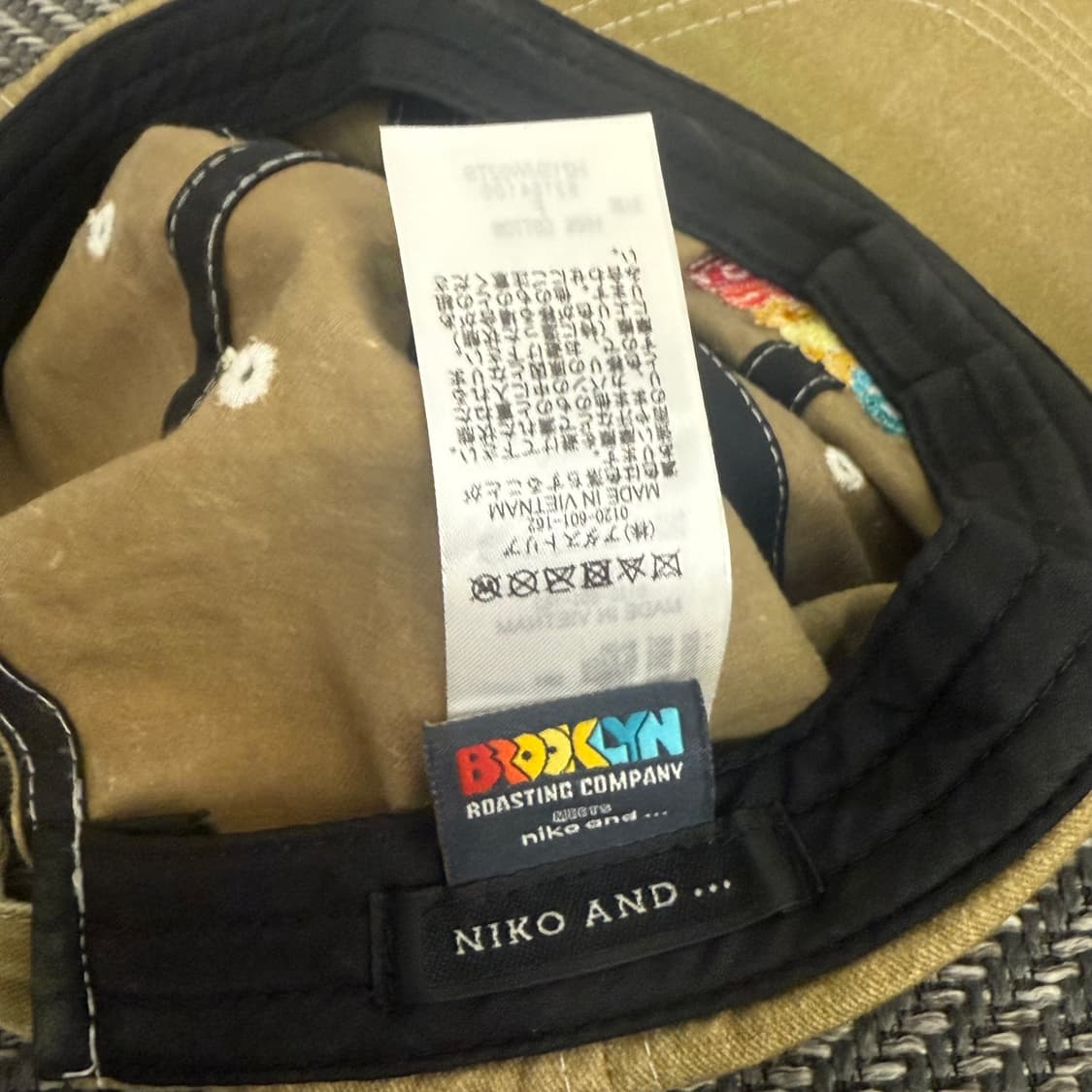 니코앤드 nico and 브루클린 베이지 볼캡 상품이미지3