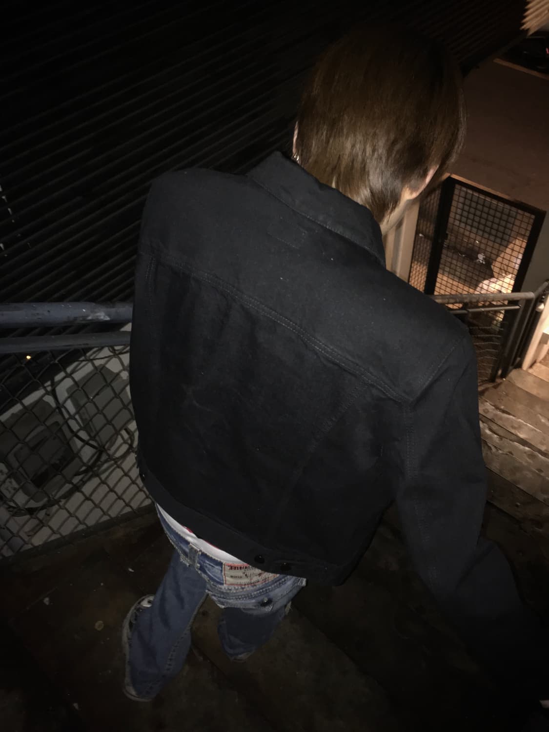 생로랑 블랙 워싱 데님 자켓 상품이미지5