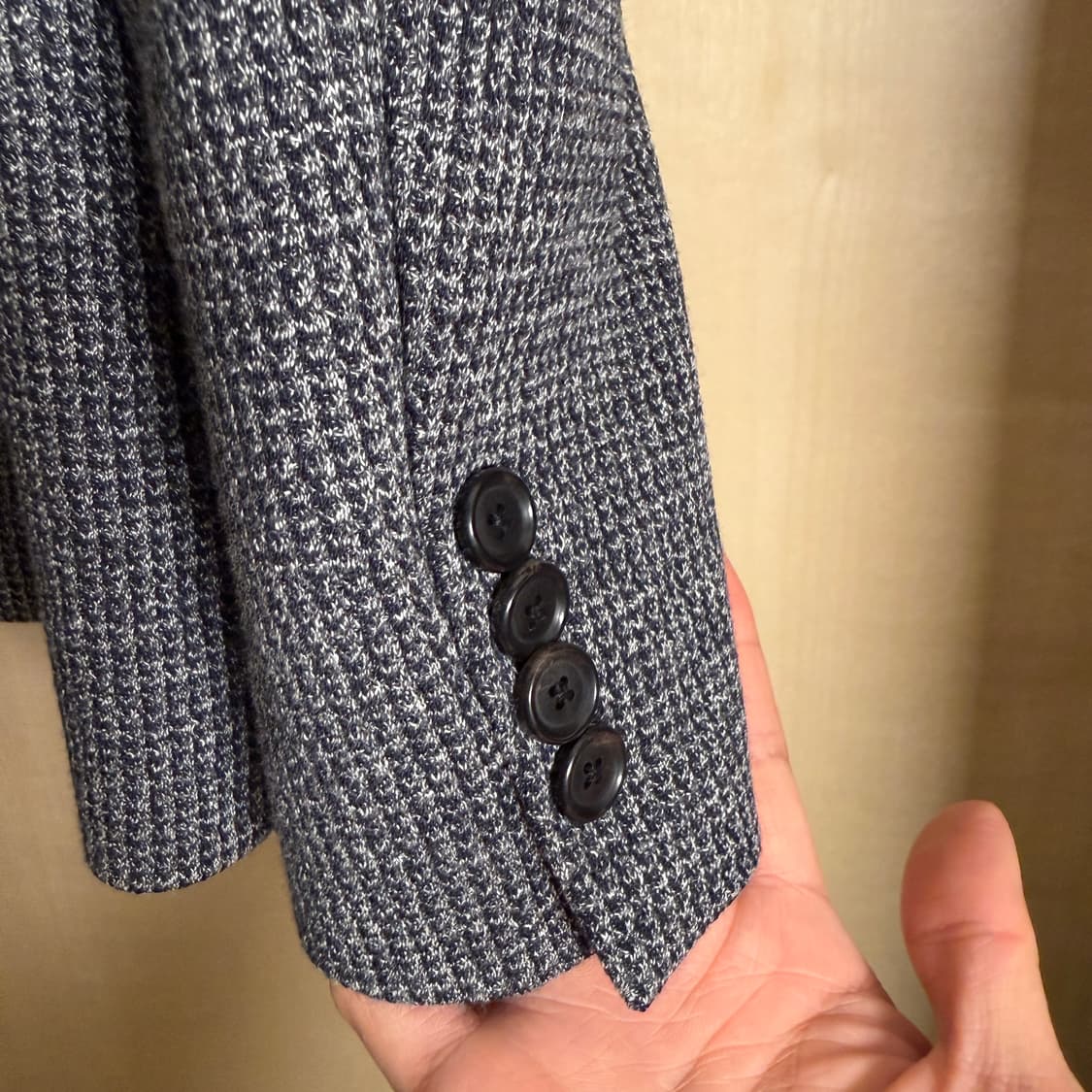 솔리드옴므 22fw 남성 울 블레이저 48 상품이미지4