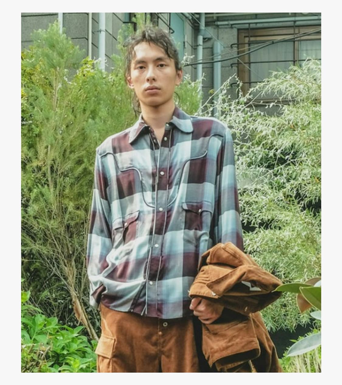 SUGARHILL - OMBRE CHECK WESTERN SHIRT 상품이미지2