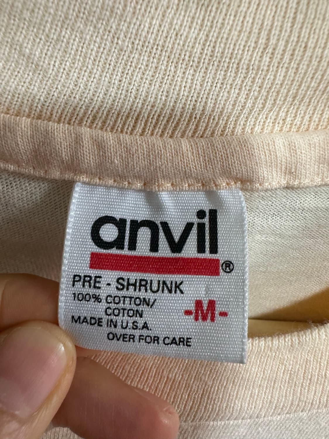90s 미국산 Anvil ALOHA HAWAII 플라워 프린트 빈티지 M 상품이미지4