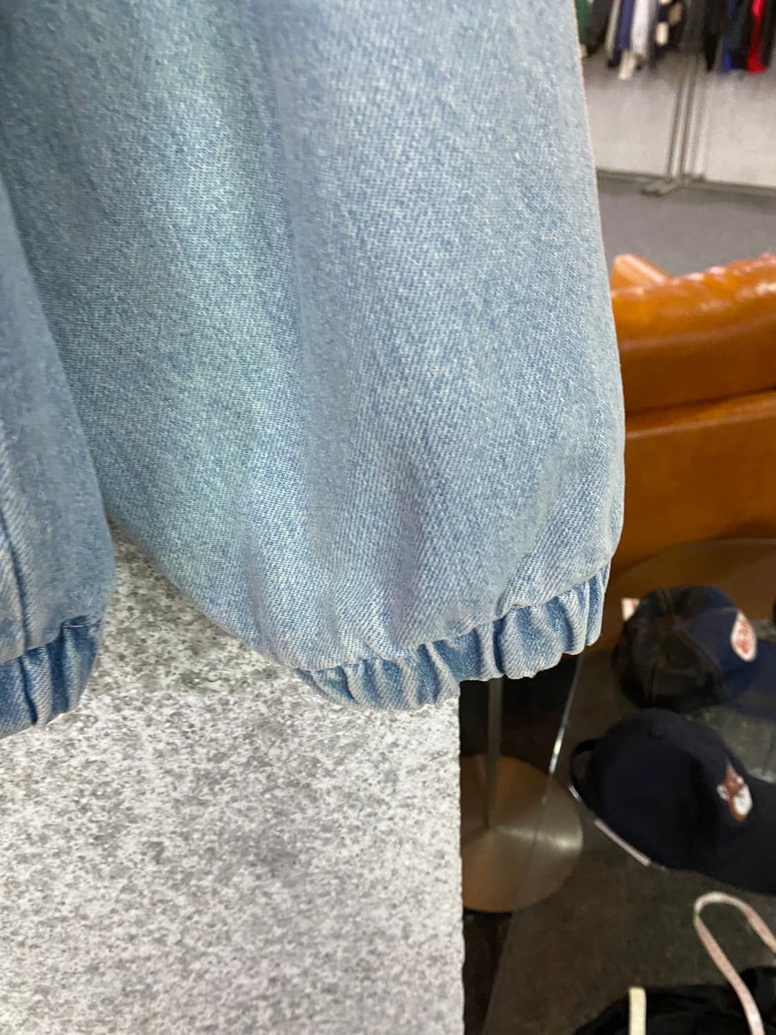 어텐션로우 데님 블루종 자켓 B5057 상품이미지4