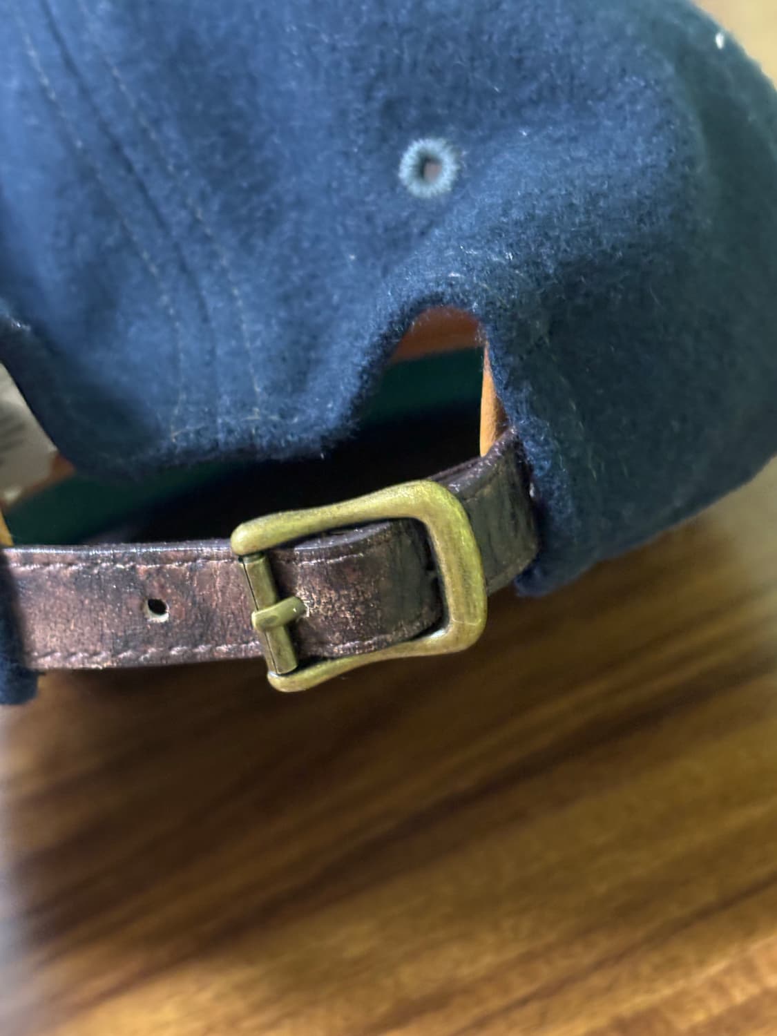 더블알엘 아플리케 울 블렌드 펠트 볼캡 모자 상품이미지3