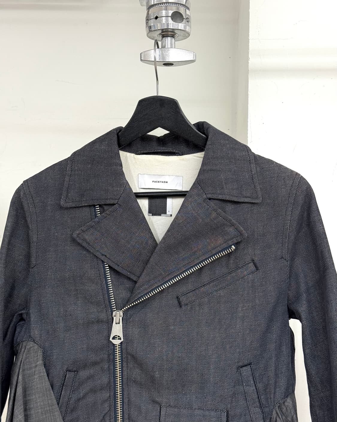 파세타즘 데님 러플 자켓  상품이미지2