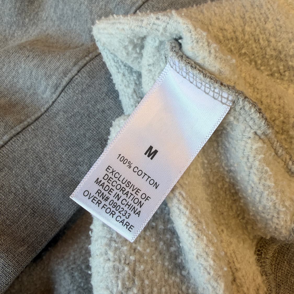 피어오브갓 에센셜 리플렉티브 백로고 스웻셔츠 [ 100 ] 상품이미지7