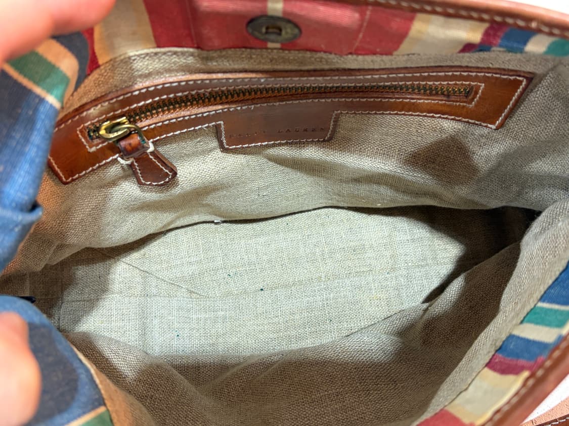 폴로 랄프로렌 스트라이프 숄더백 상품이미지6