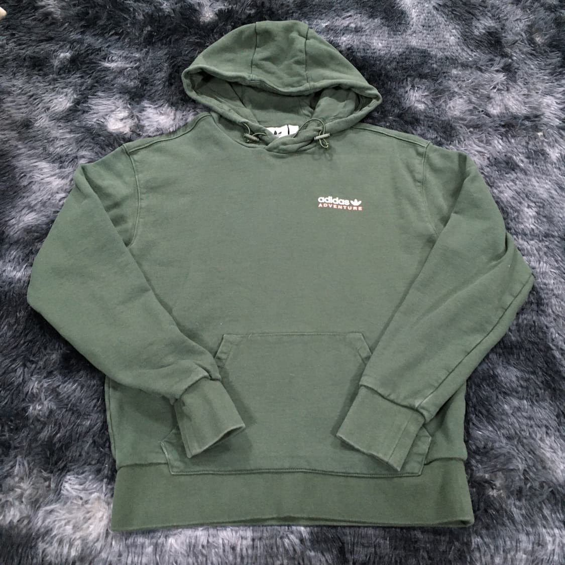 투티/0231 아디다스 adventure 스포티 후드티 딥그린 상품이미지2