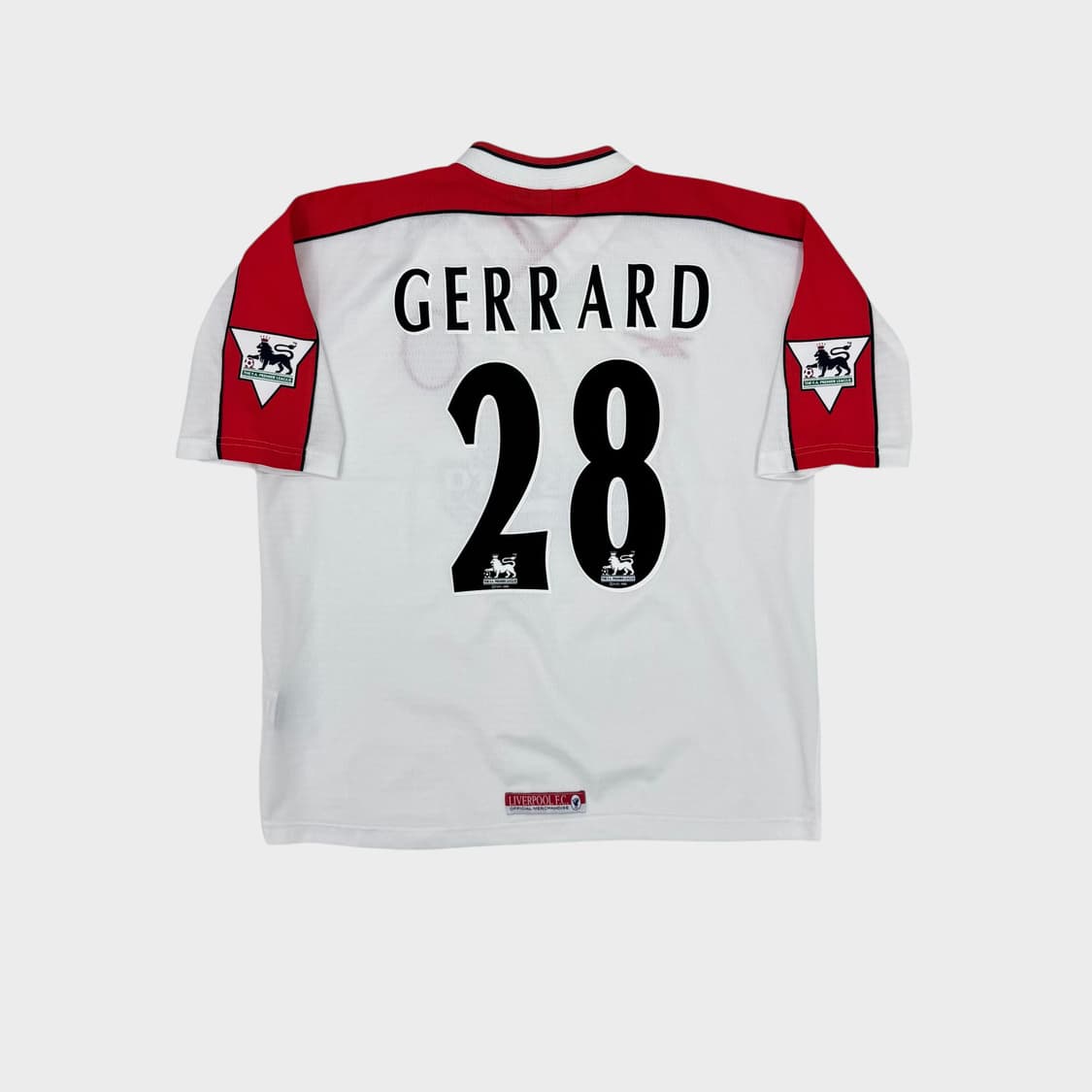 98-99 리버풀 어웨이 No.28 스티븐 제라드 상품이미지2