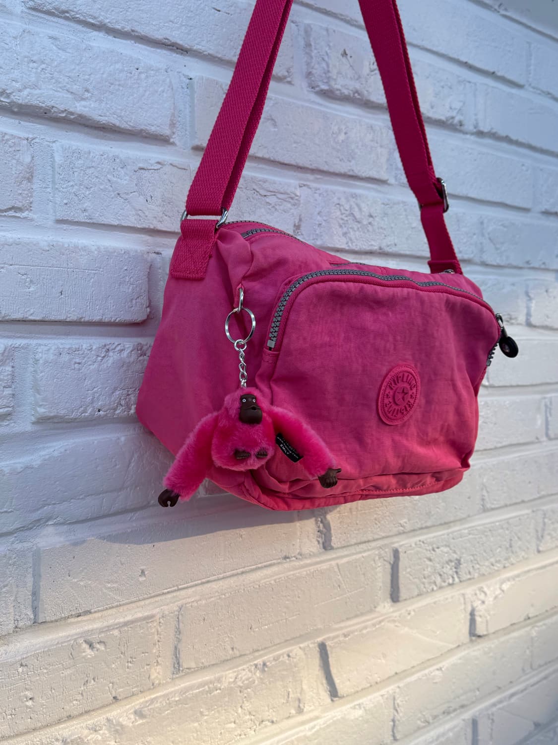 키플링 핑크 크로스백 상품이미지5