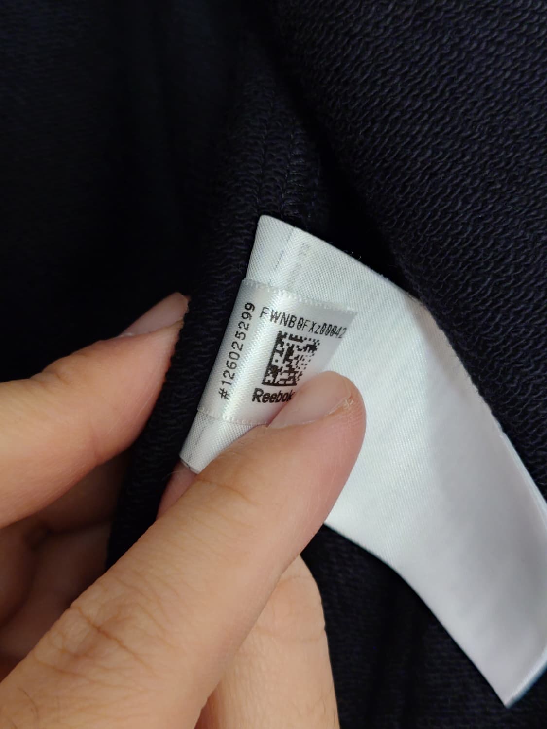 [M] 준지 리복 콜라보 후드 바람막이 블랙 상품이미지6