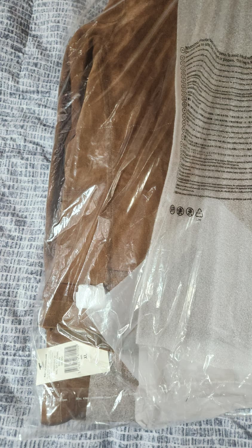 더블알엘 러프아웃 스웨이드 자켓 브라운 상품이미지7