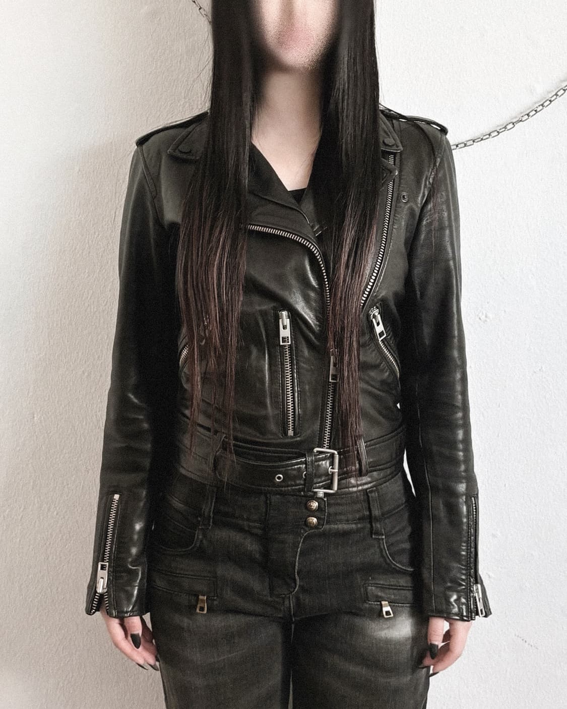 올세인츠 스투지 사선지퍼 라이더자켓 상품이미지1