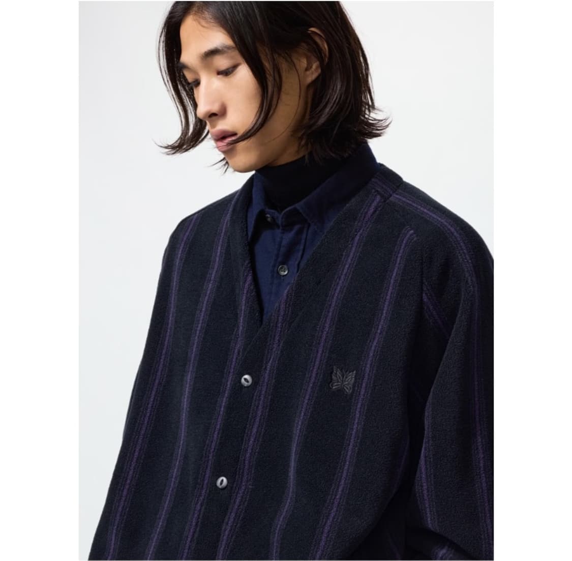 유니클로 x 니들스 플리스 오버사이즈 가디건  상품이미지4