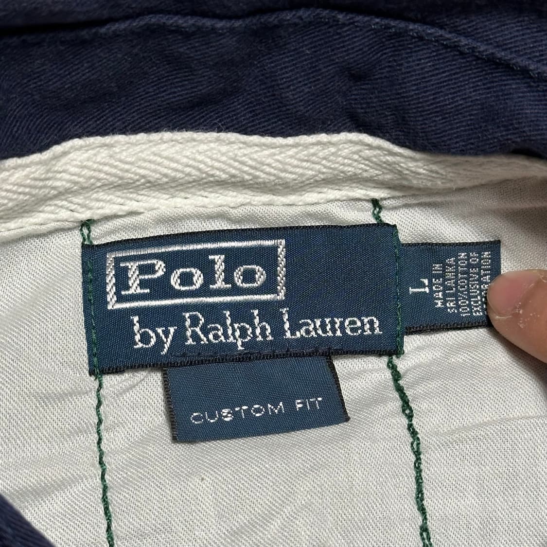 L 폴로랄프로렌 그린 빅포니 럭비 티셔츠 상품이미지4