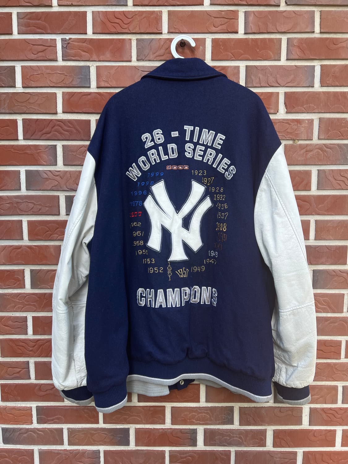뉴욕양키스 월드시리즈 바시티 4XL 빅사이즈 상품이미지1