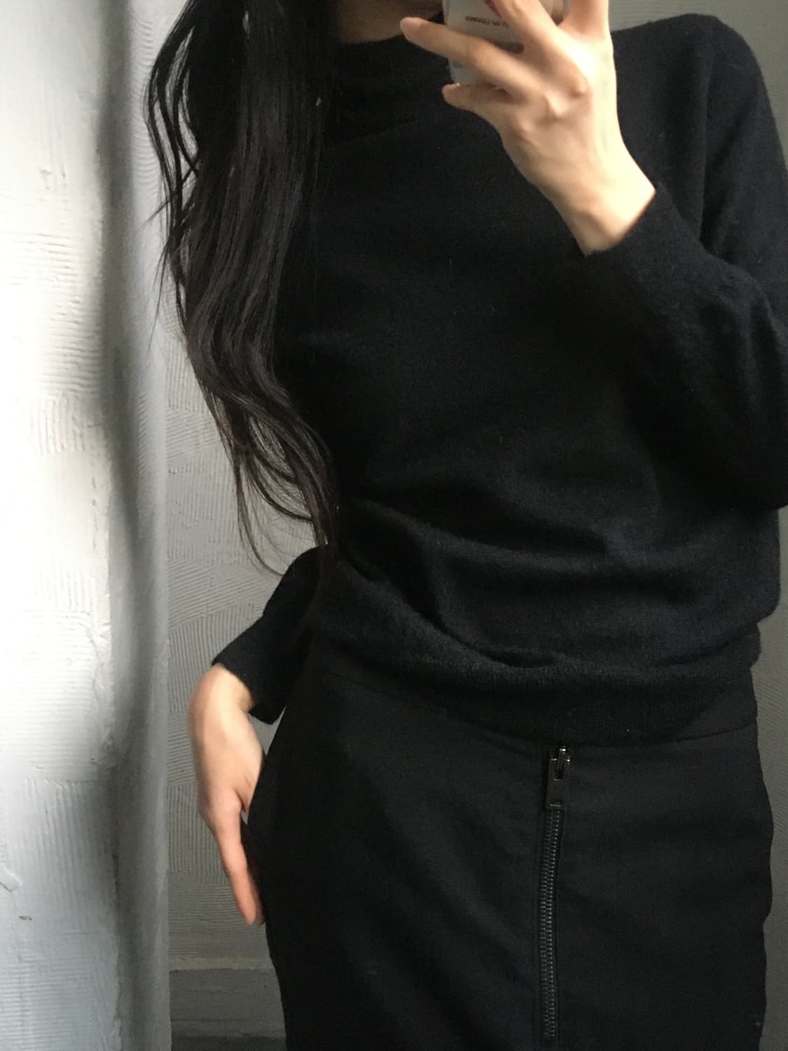 Comme des Garcons tricot 꼼데가르송 트리콧 블랙 터틀 상품이미지3