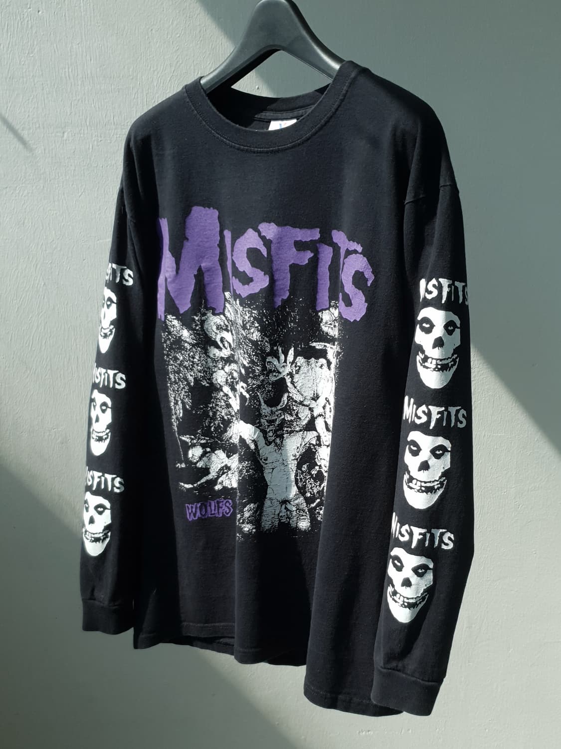 00s Misfits "Wolfs Blood" print L/S 상품이미지5