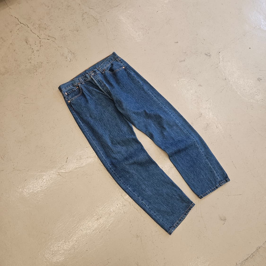 90's levi's 501 빈티지 리바이스 중청 데님 청바지 33~34 상품이미지7