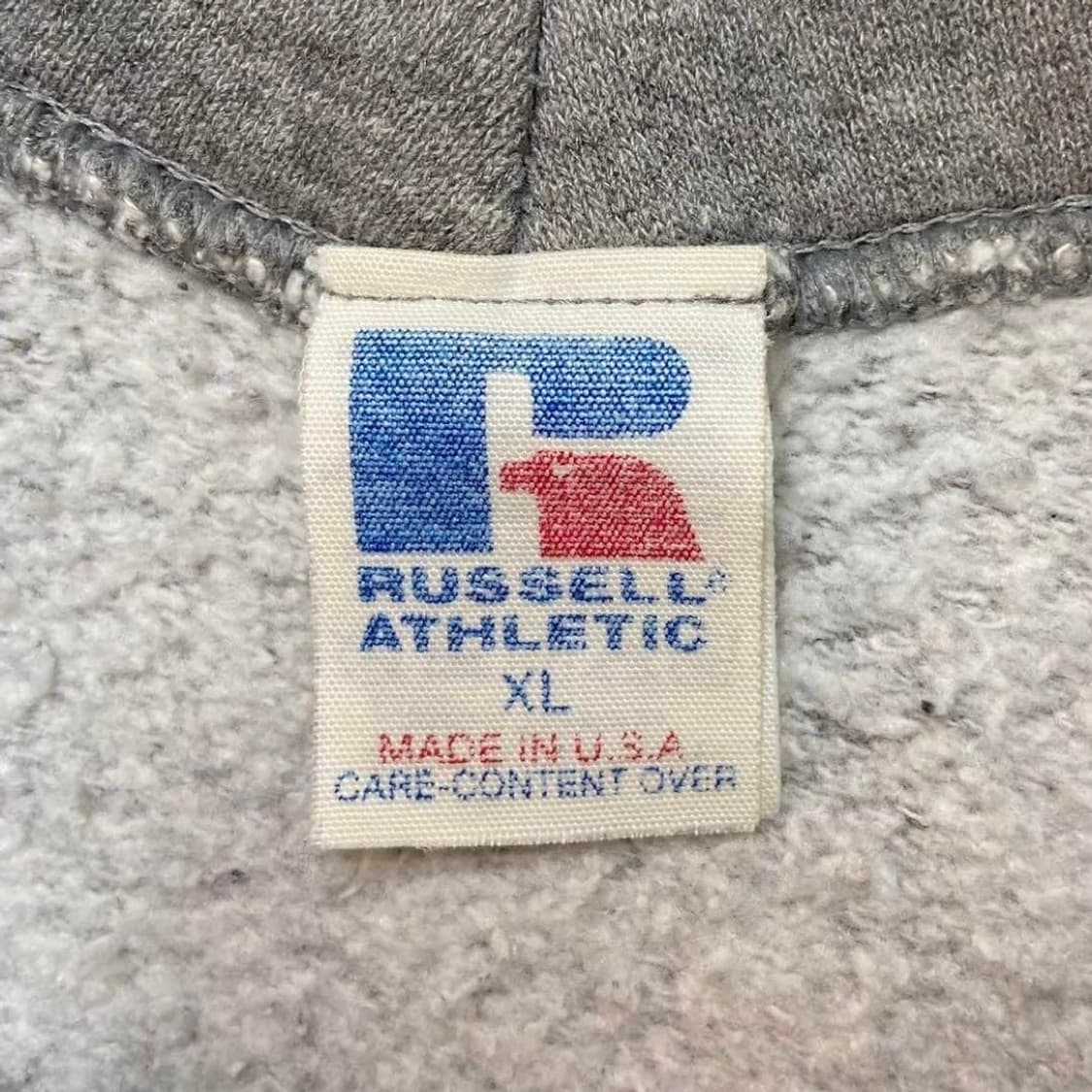 80s 미제 러셀 그레이 xl 사이즈 상품이미지3