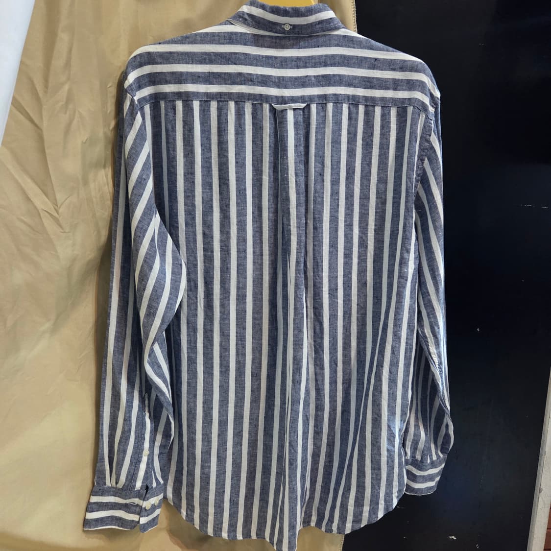 GANT 간트 레귤러핏 스트라이프 린넨 셔츠  상품이미지7