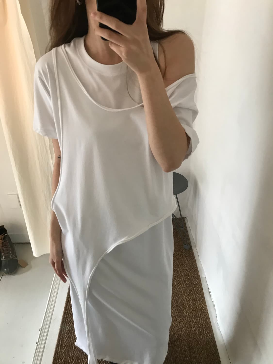 layered cotton dress 상품이미지1