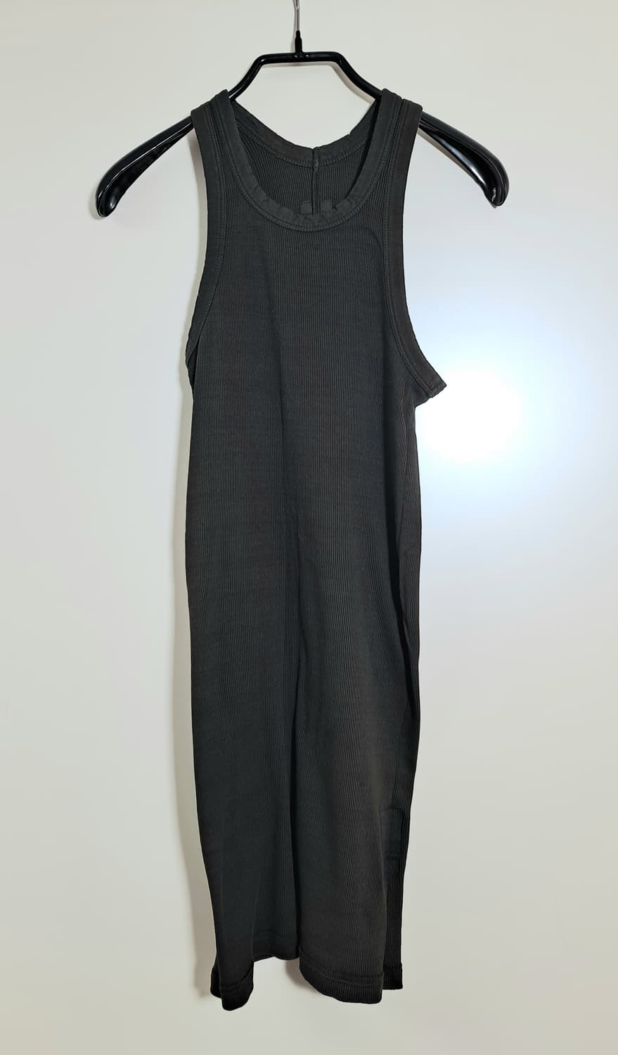 리크 오웬스 DRKSHDW 여성 슬림 롱 탱크탑 S 상품이미지1