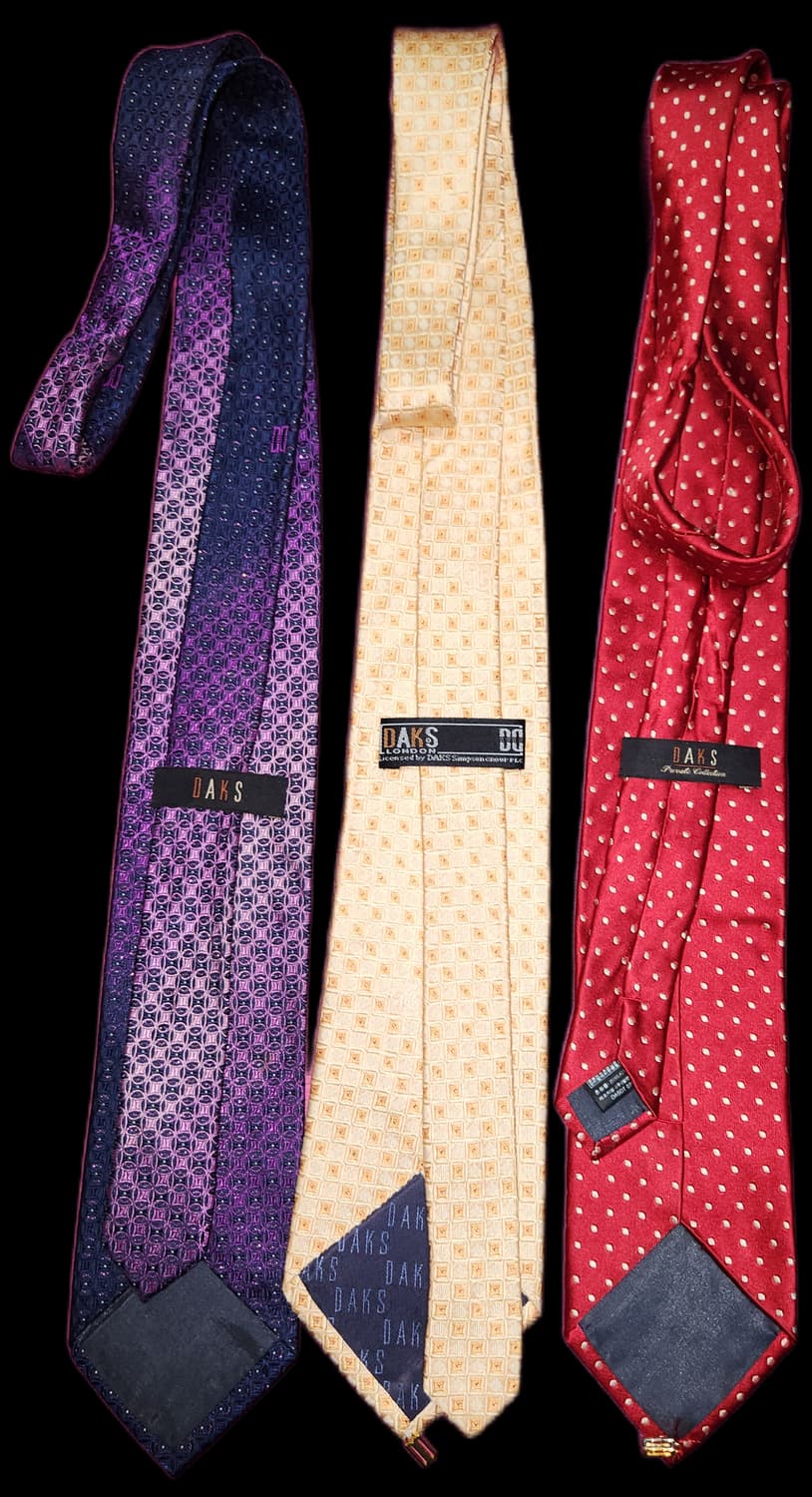 닥스 넥타이 3개 일괄 상품이미지2