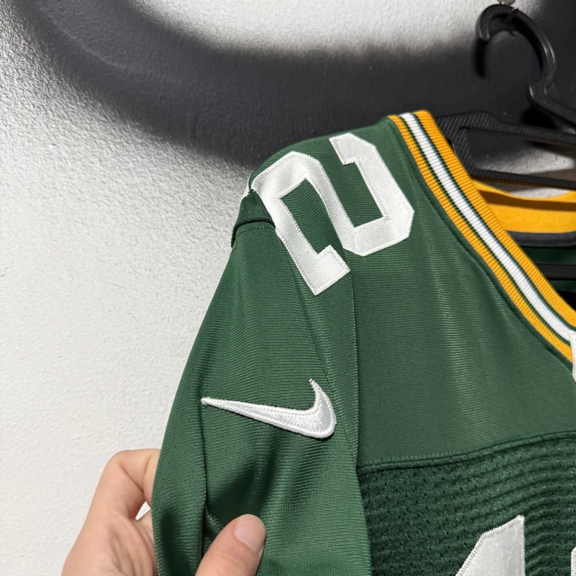 나이키 x NFL 그린베이 패커스 애런 로저스 마킹 풋볼 져지 상품이미지7