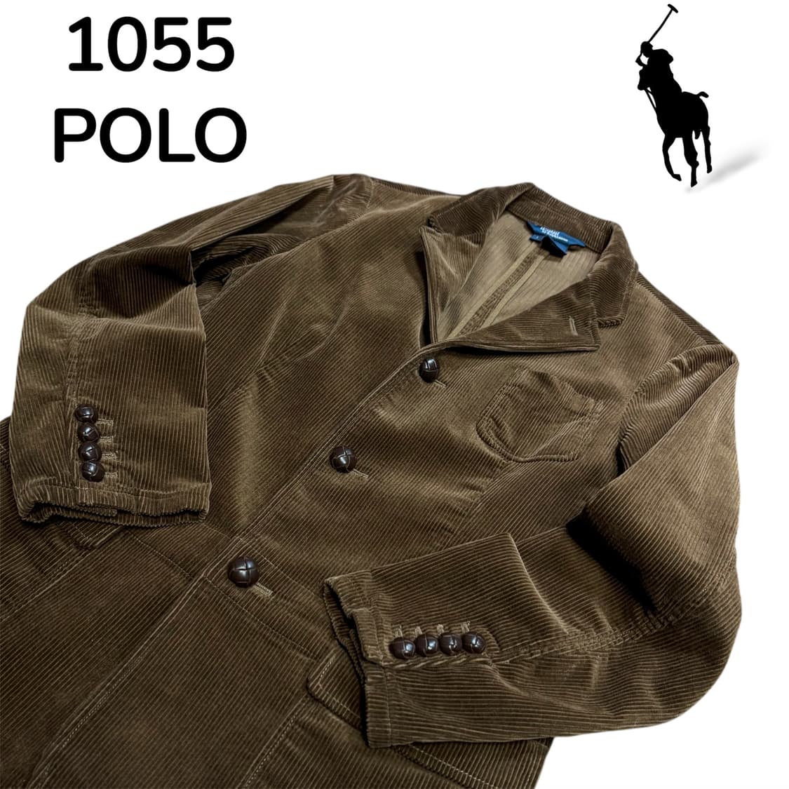 폴로 브라운 코듀로이 블레이저 L 상품이미지2