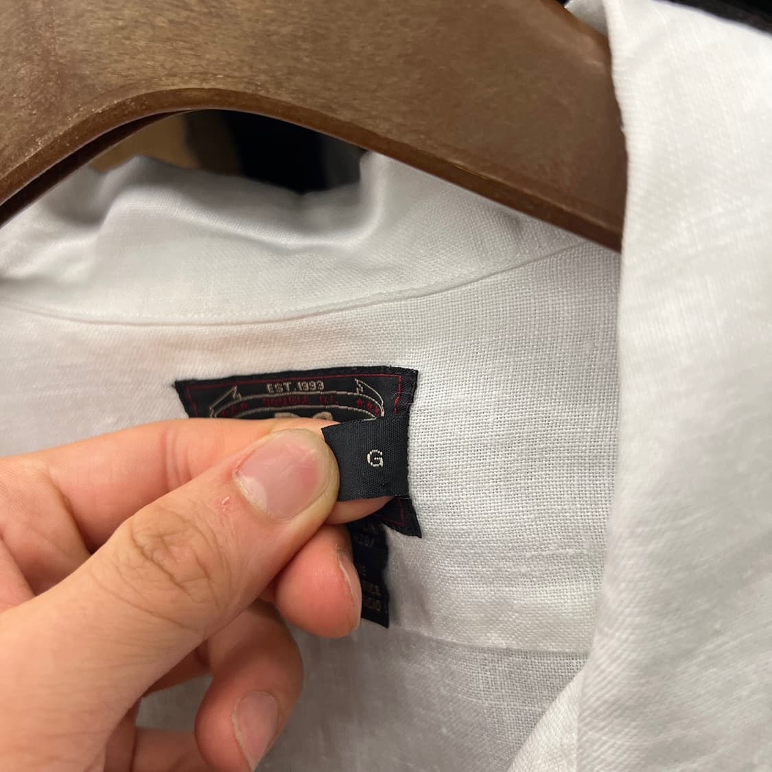 DOUBLE RL RRL 더블알엘 원 포켓 린넨 반팔 셔츠 상품이미지7